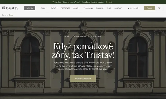 Page “Když památkové zóny, tak Trustav!”