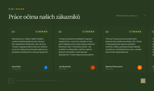 Customer reviews “Práce očima našich zákazníků”
